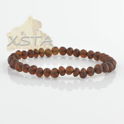 Amber bracelet baroque cherry